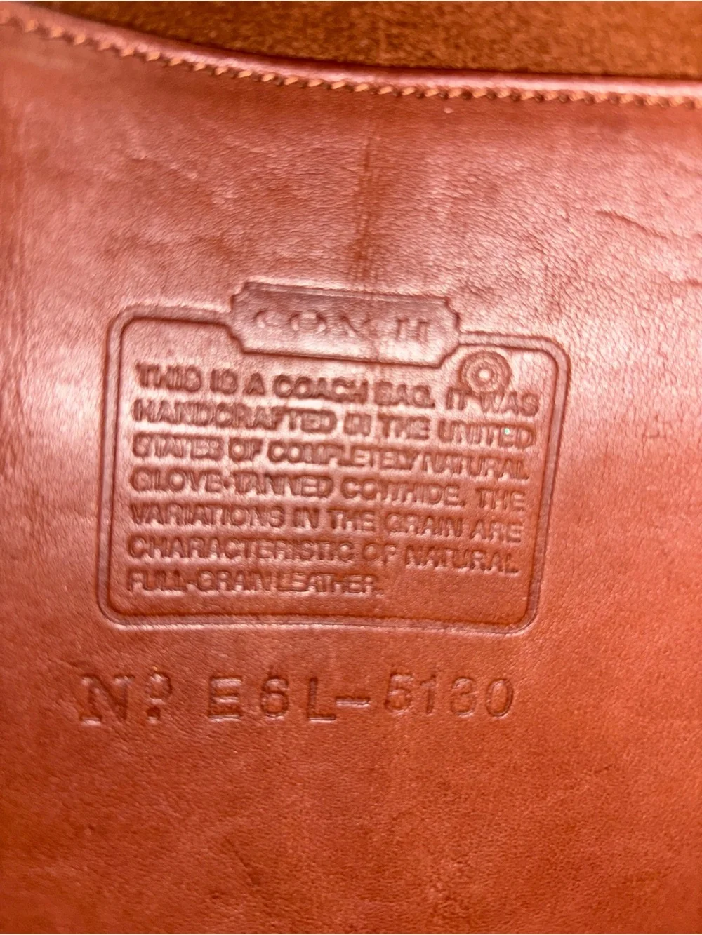 Coach authentic vintage